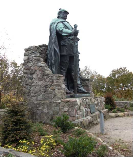 Das Bismarckdenkmal auf dem Aschberg