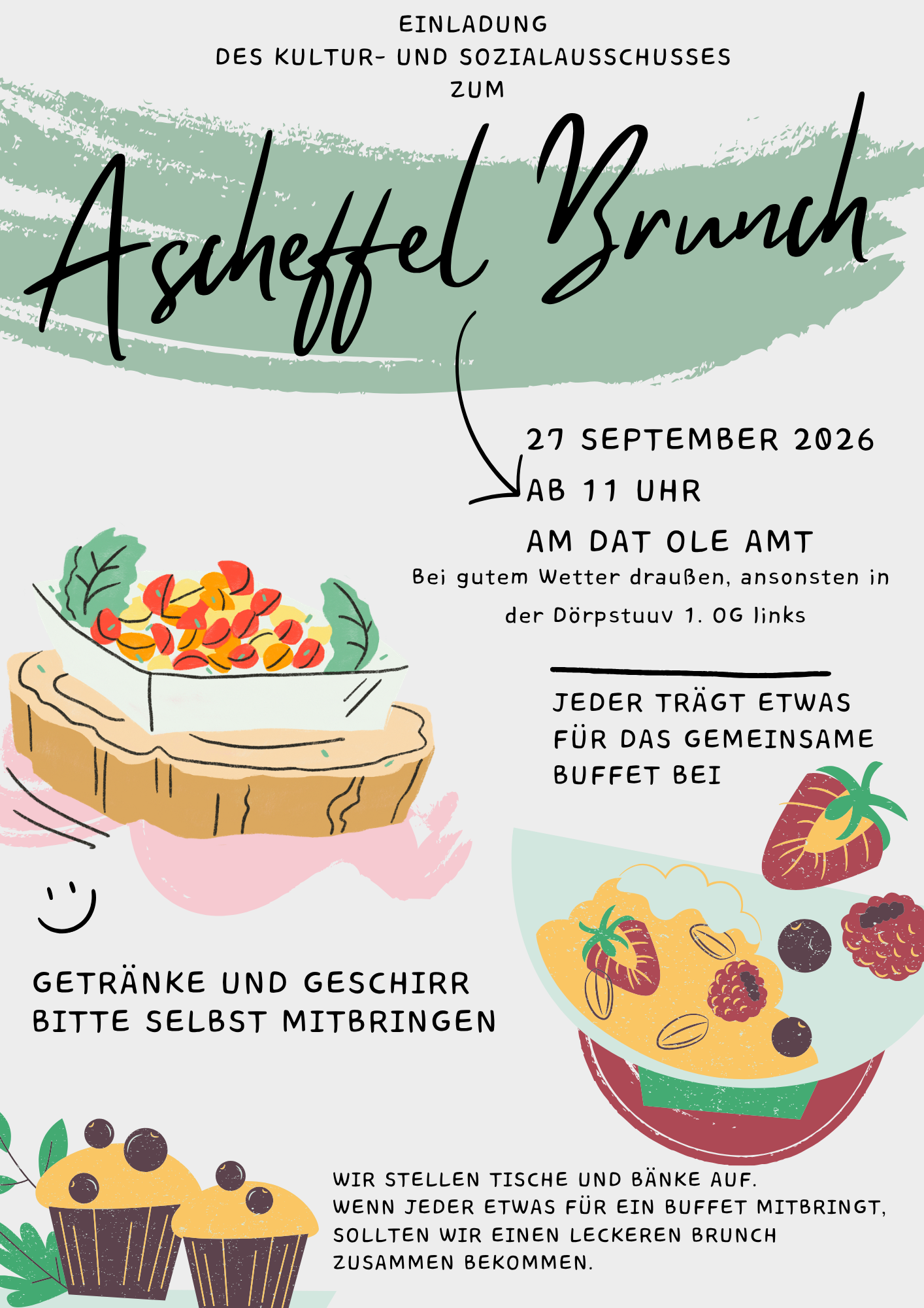 Ascheffel Brunch am 27.9.- Hier klicken zum Vergrößern Ascheffel Brunch am 27.9.