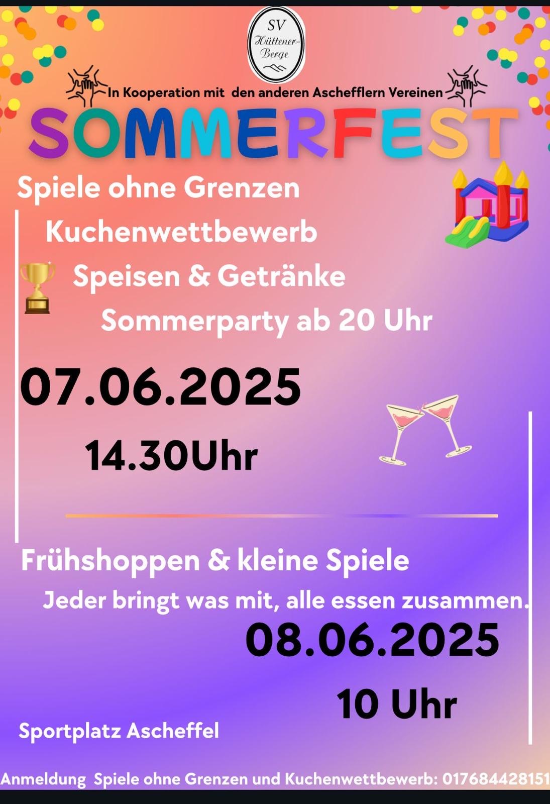 Sommerfest des Sportvereins